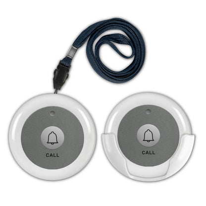 SYNLETT Wireless Call Button for Wireless Calling System 2 PCS White