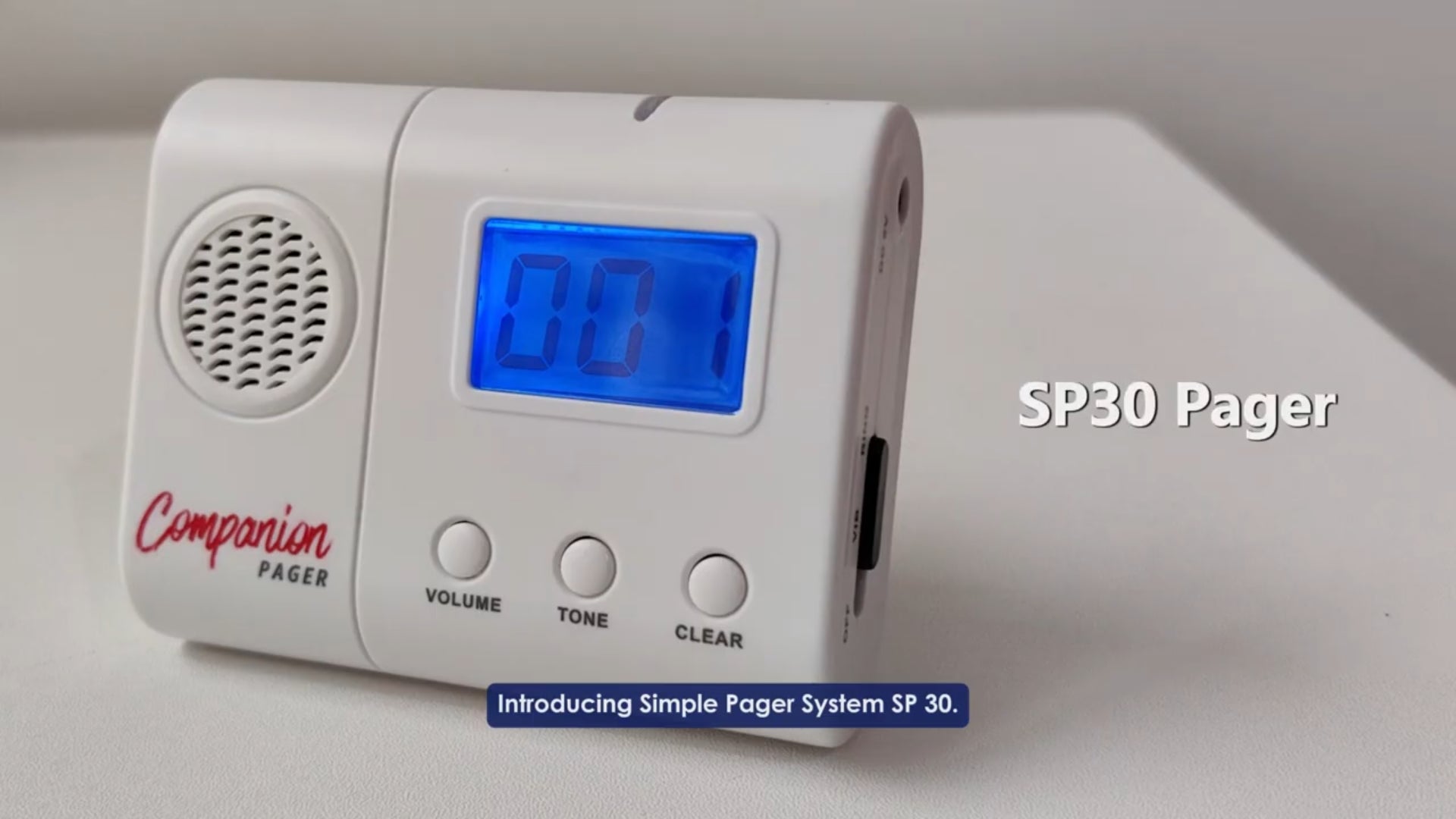 Load video: synlett companion pager
