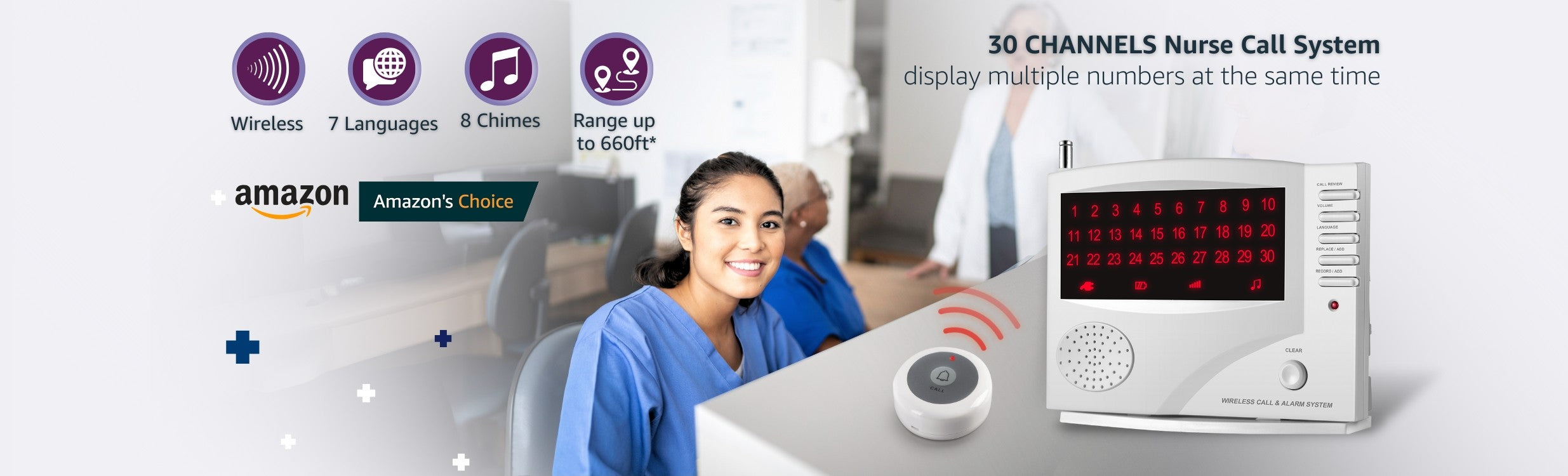 synlett wireless calling system call alarm