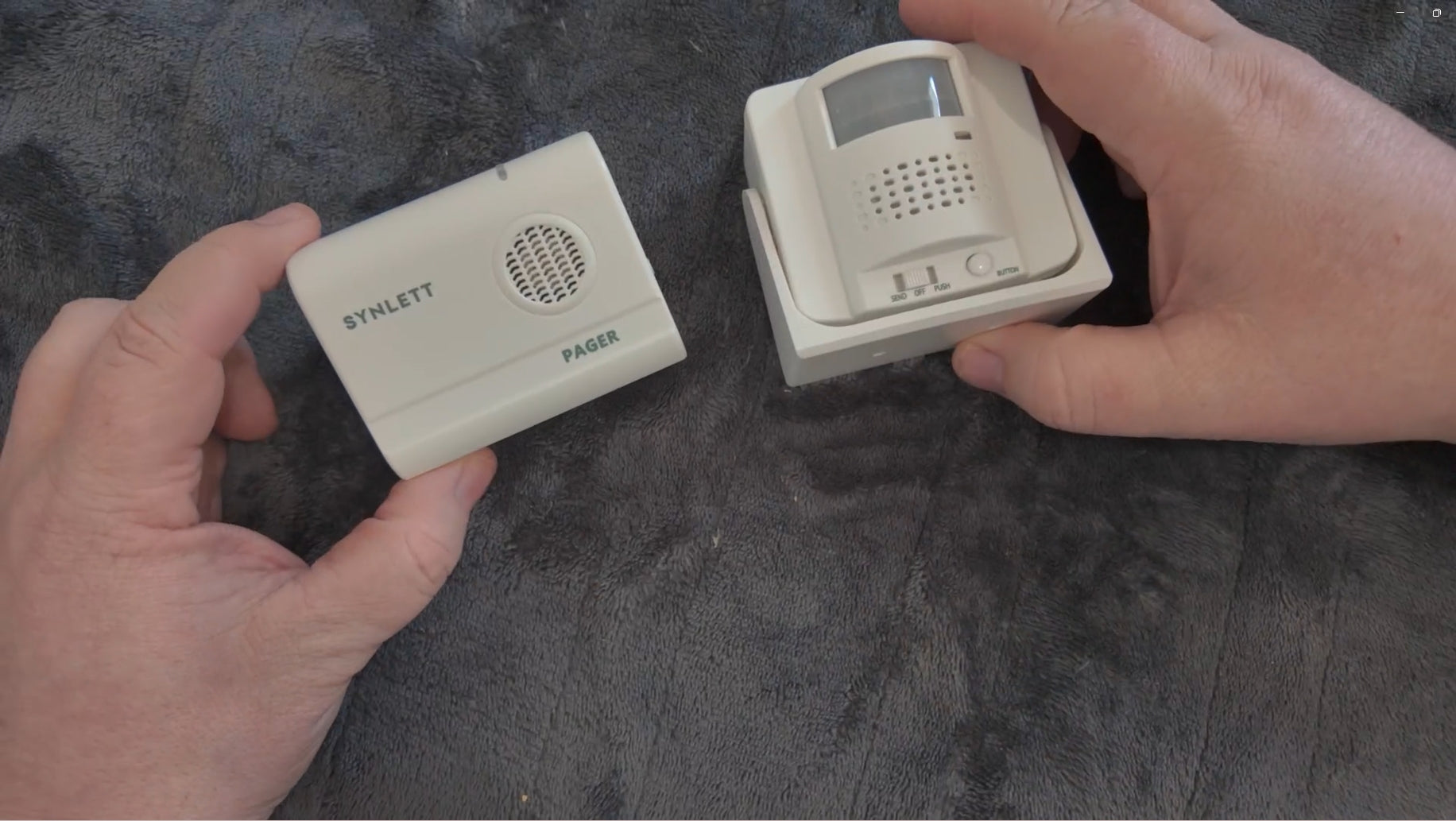 Load video: synlett bed alarm for elderly